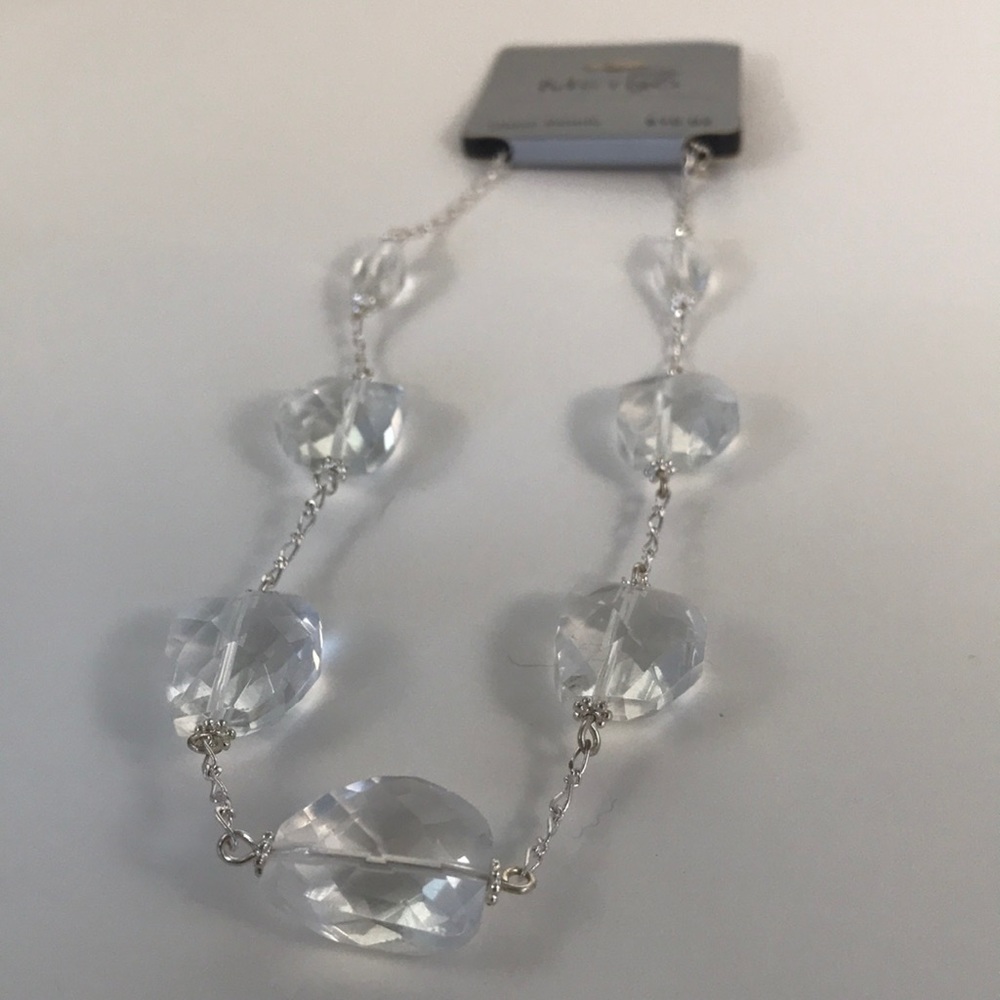 Glass beaded necklace